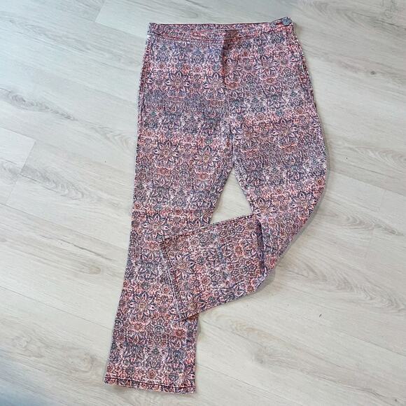 Free People Pants - Free People Frida Flare Cropped Pants Size 10 EUC